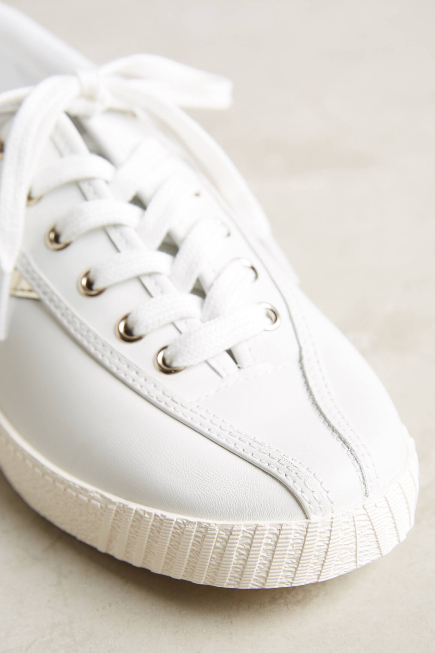 Tretorn Leather Sneakers | Anthropologie