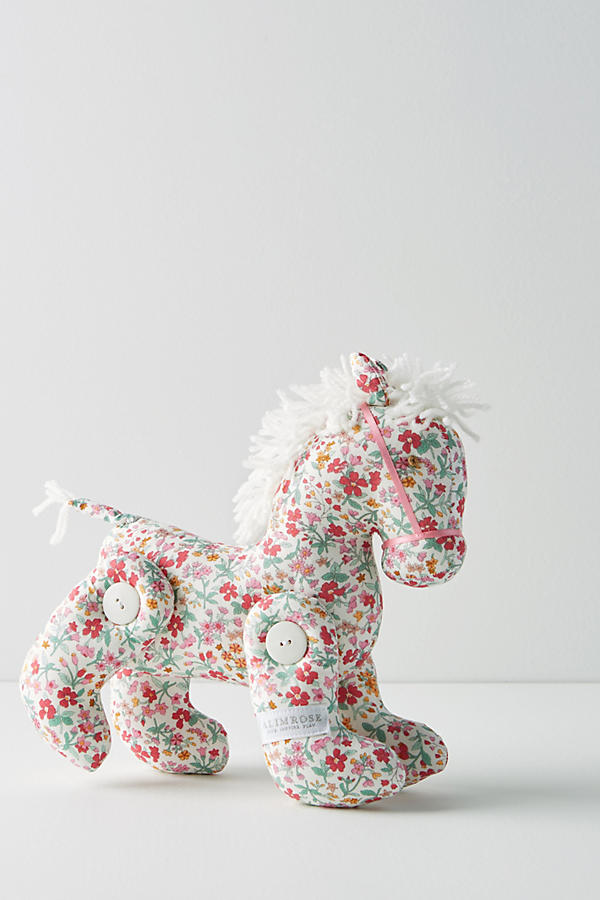 Slide View: 1: Floral Unicorn Doll