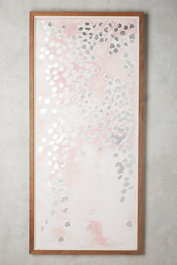 Slide View: 1: Silver Dots Wall Art