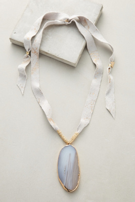 Agate Pendant Necklace