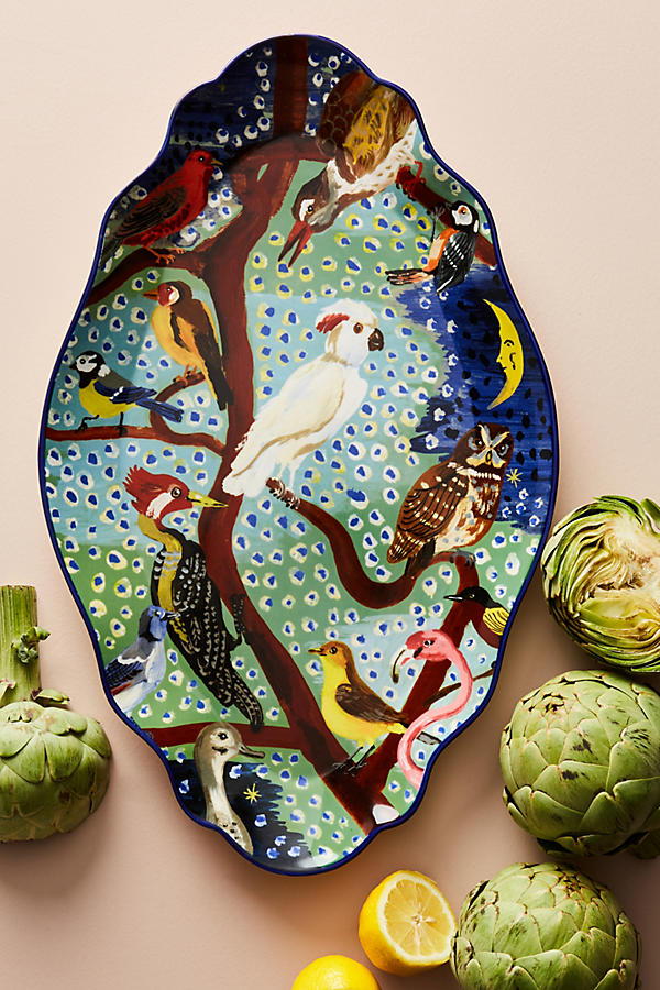 Slide View: 1: Oiseau Platter