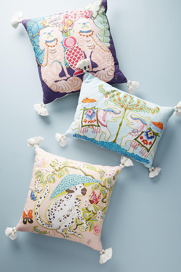 Slide View: 4: Palace Portrait Pillow