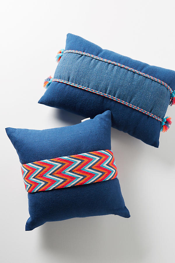 Slide View: 4: Acosta Corded Bolster Pillow