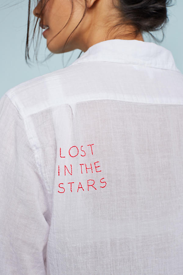 Slide View: 1: Odette Embroidered Top