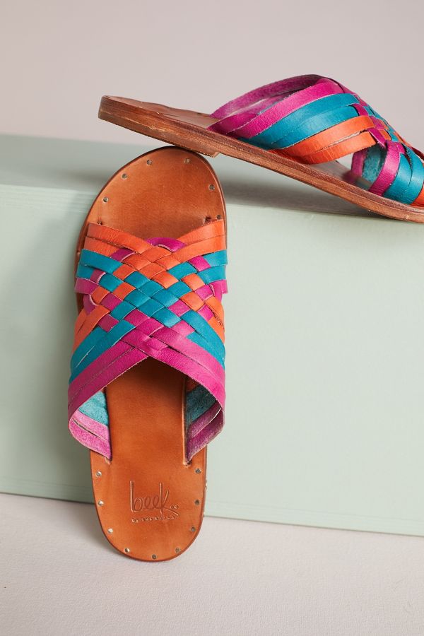 Beek Swallow  Slide Sandals  Anthropologie