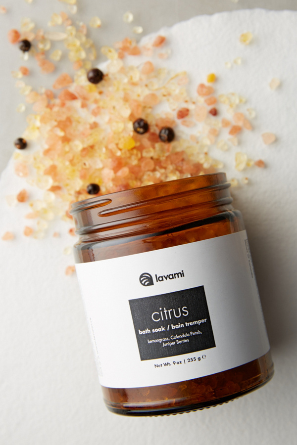 Citrus bath soak