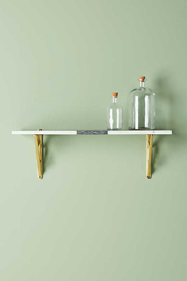 Slide View: 1: Marble Geo Shelf