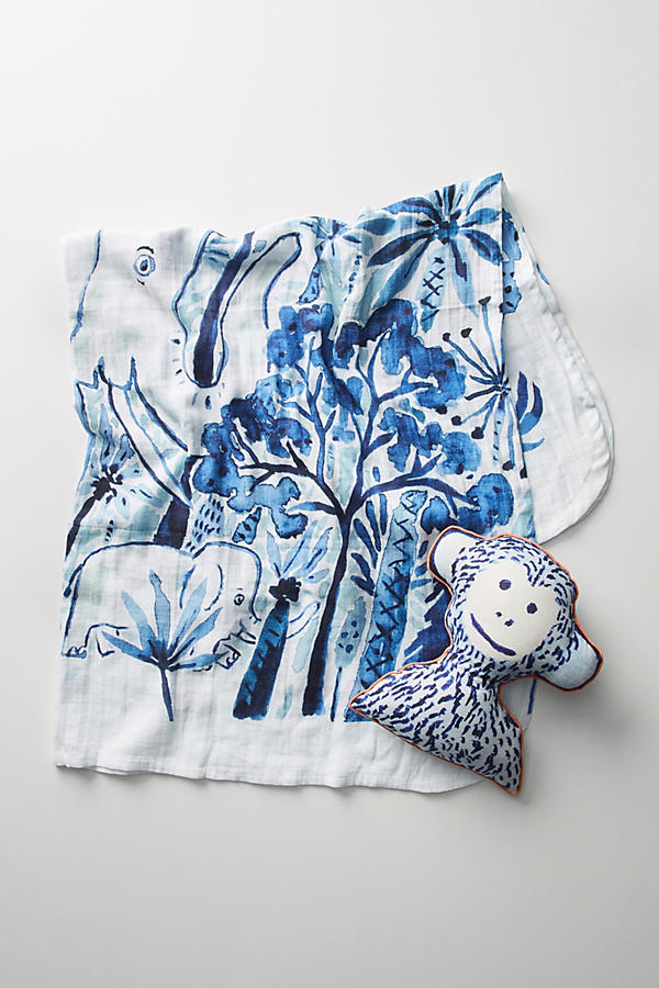 Slide View: 1: Elephant Encounter Swaddle