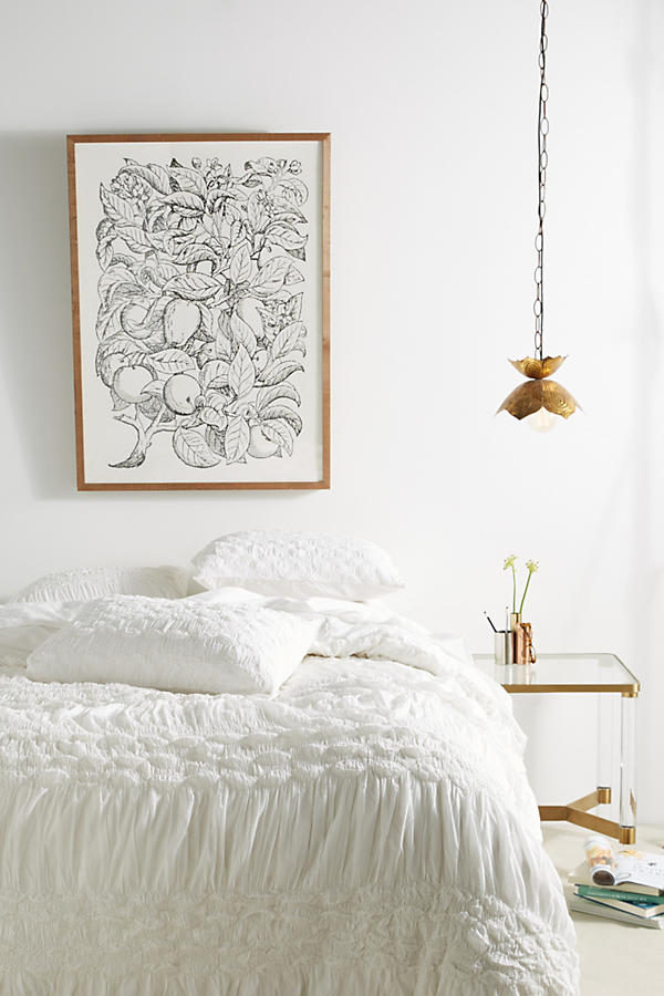 Slide View: 1: Ruched Dulcimer Duvet