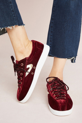 Tretorn Velvet Sneakers