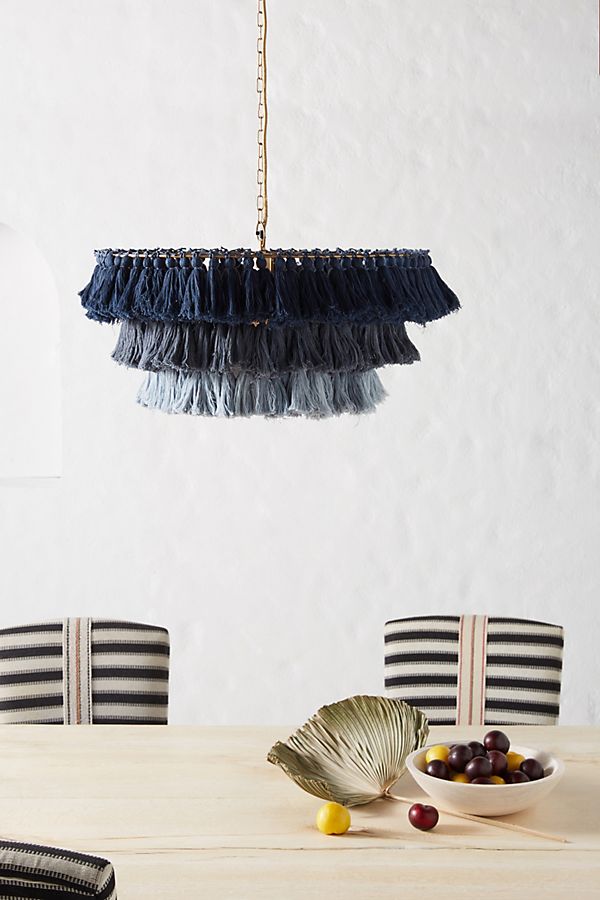 Slide View: 1: Fela Tasseled Chandelier