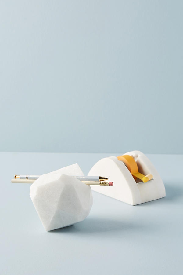 Slide View: 1: Marblesque Desk Collection