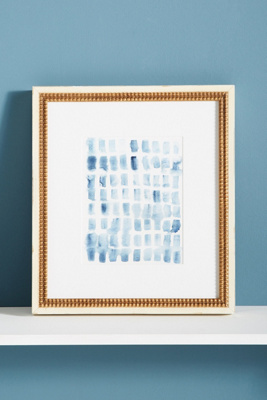 ARTFULLY WALLS BLUE WASH BLOCKS WALL ART