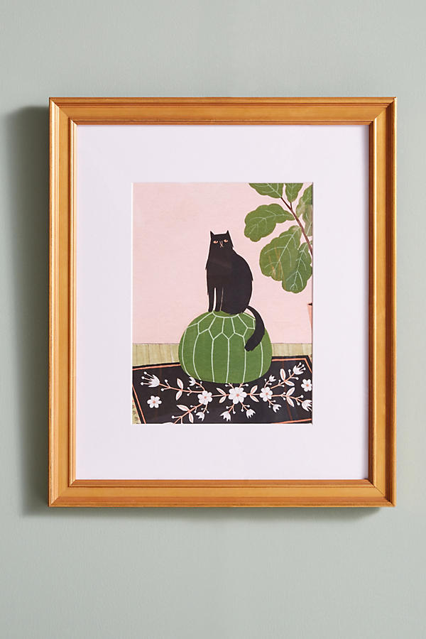Slide View: 2: Moroccan Pouf Wall Art