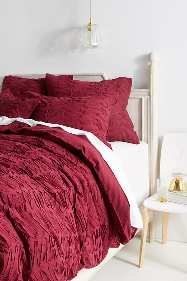 Slide View: 1: Ruffled Duvet