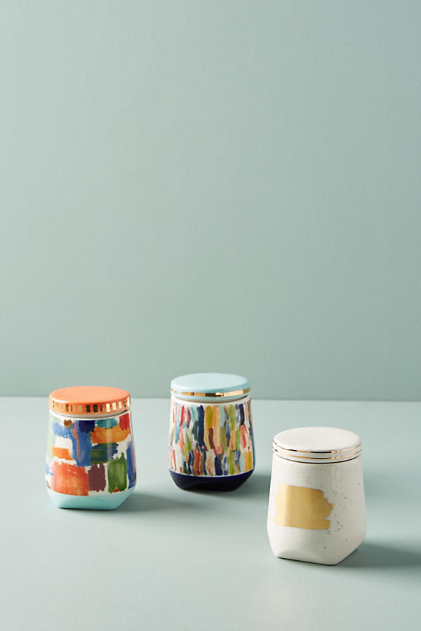 Slide View: 3: Brushed Spice Jars