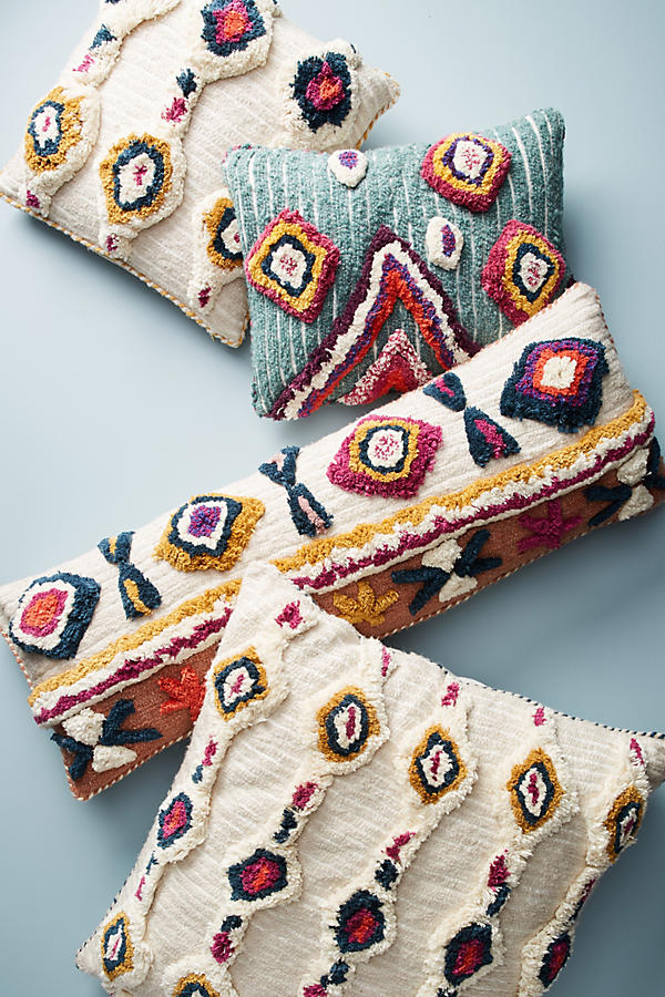 Slide View: 1: Tufted Ayla Pillow
