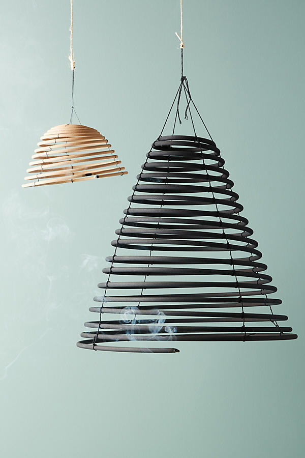 Slide View: 3: Coiled Hanging Incense Stick