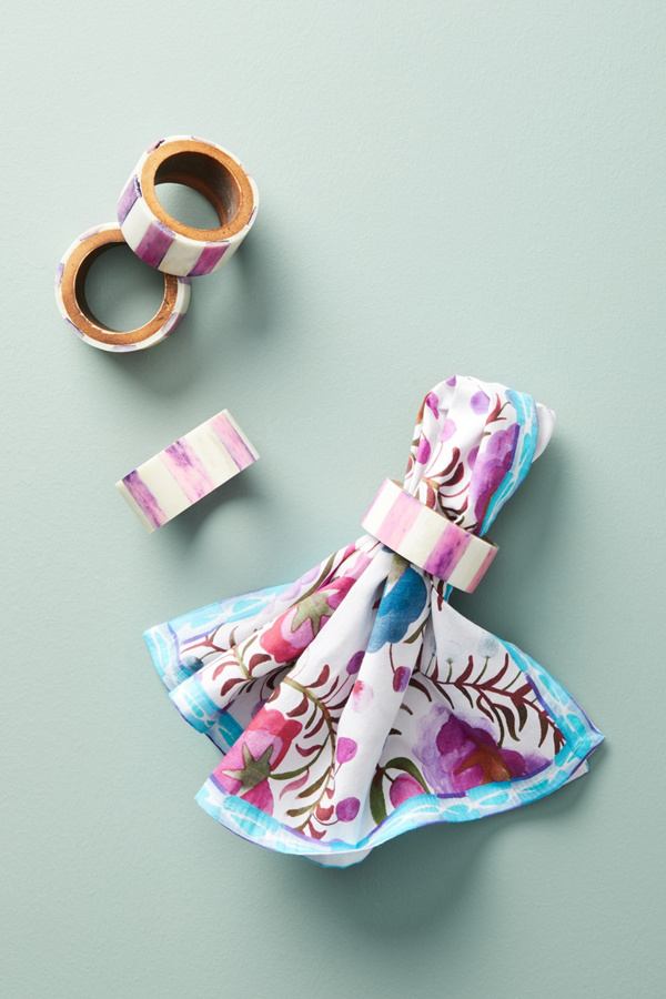 Aparna Napkin Rings, Set of 4 Anthropologie