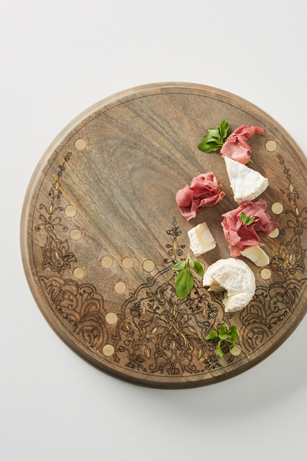 Engraved Cheese Board Anthropologie