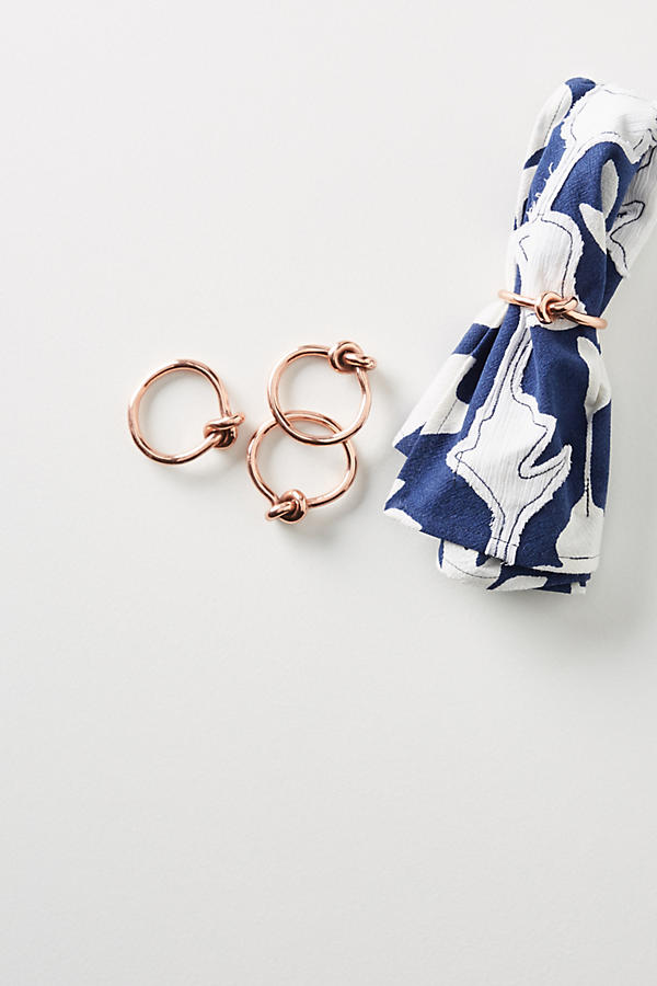 Slide View: 1: Bria Napkin Ring Set