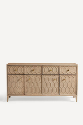ANTHROPOLOGIE TEXTURED TRELLIS BUFFET