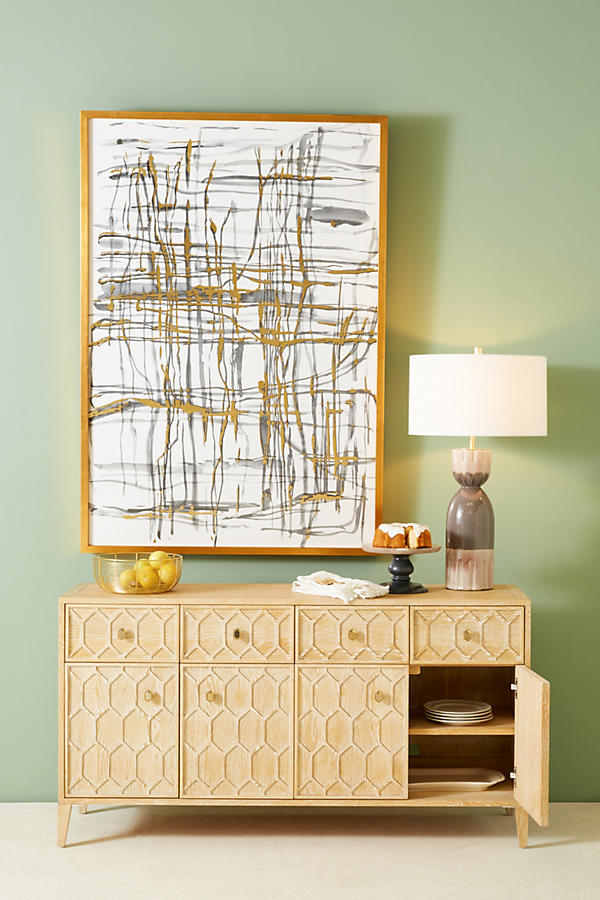Slide View: 1: Textured Trellis Buffet