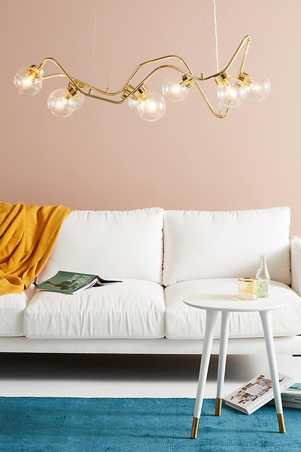Slide View: 1: Abstract Globe Chandelier
