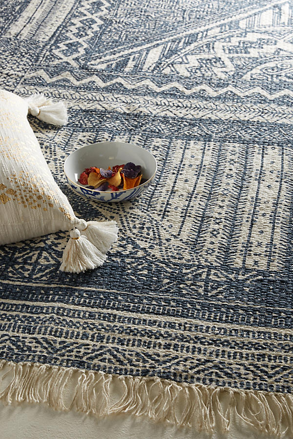 Slide View: 2: Jute Linework Rug