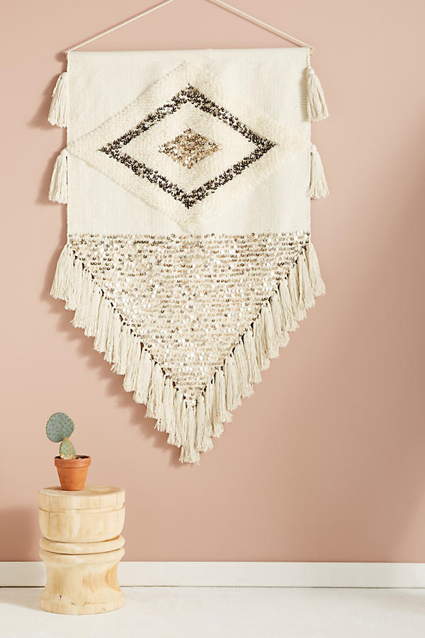 Slide View: 1: Ulla Embroidered Wall Art