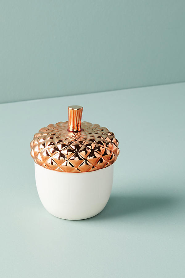 Slide View: 1: Acorn Candle
