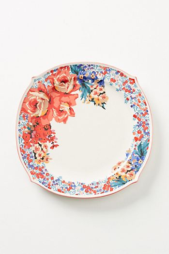 Liberty for Anthropologie Wiltshire Garden Dinner Plate