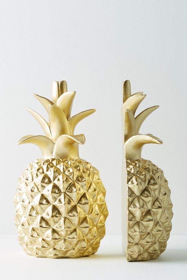 Pineapple Bookends Anthropologie