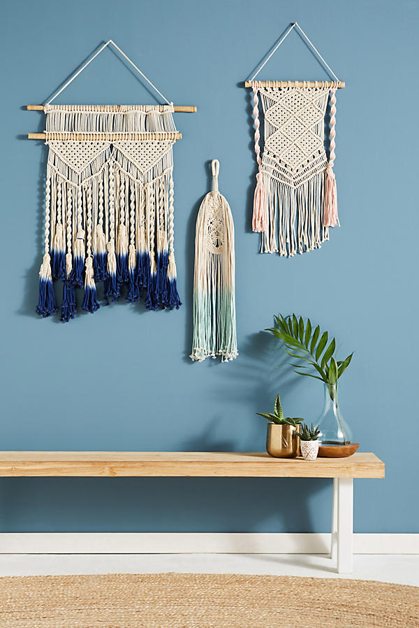 Slide View: 3: Seaside Woven Wall Art