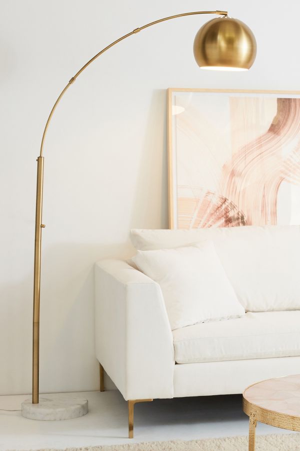 Actoria Arc Floor Lamp | Anthropologie