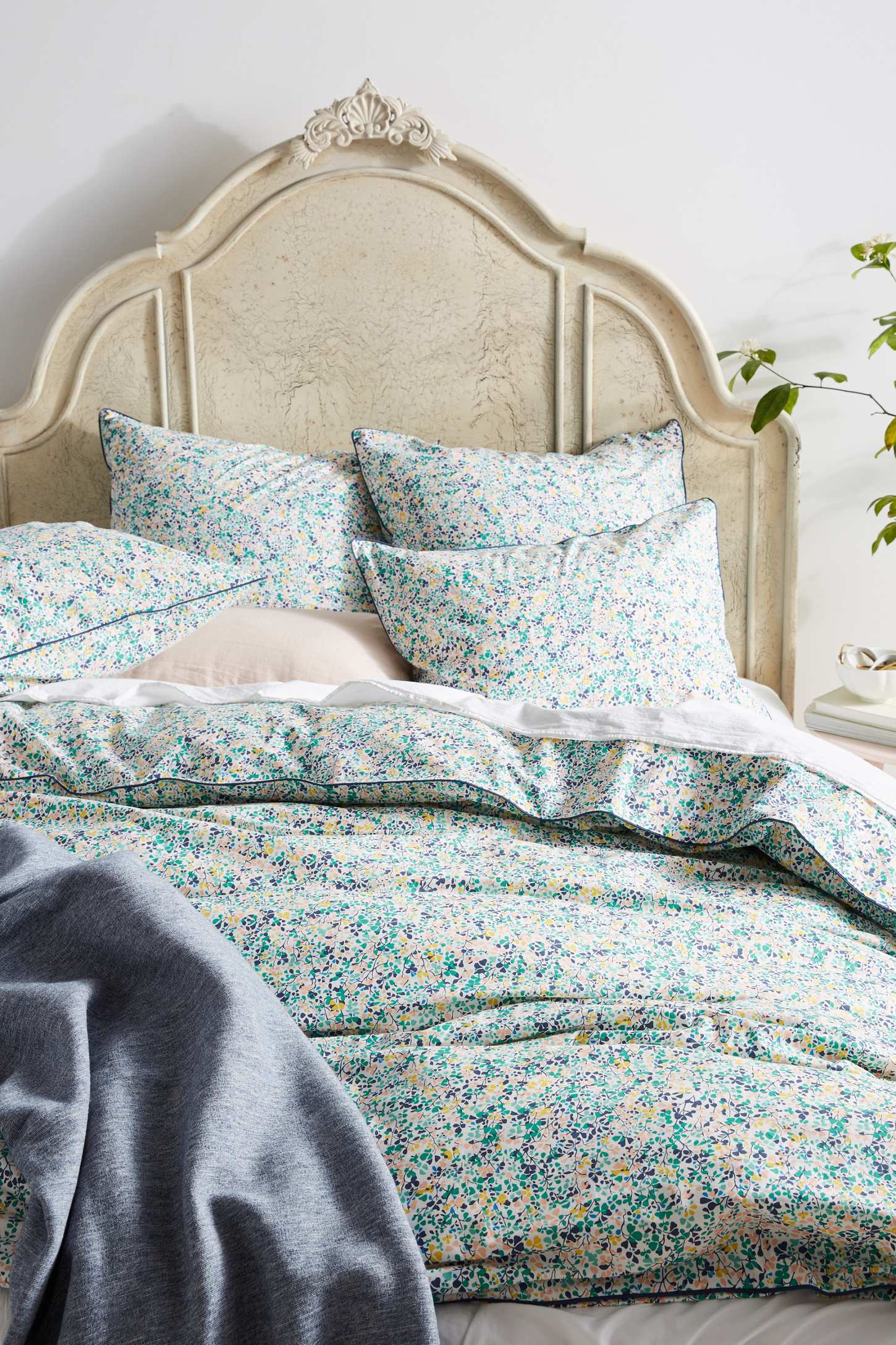 Green Duvet Covers Boho & Linen Duvet Covers