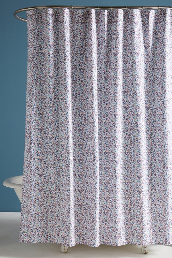Liberty for Anthropologie Bonnie Bloom Shower Curtain Anthropologie