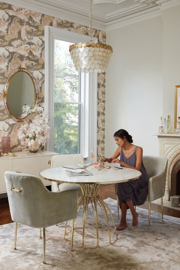 Seaford Pedestal Dining Table | Anthropologie