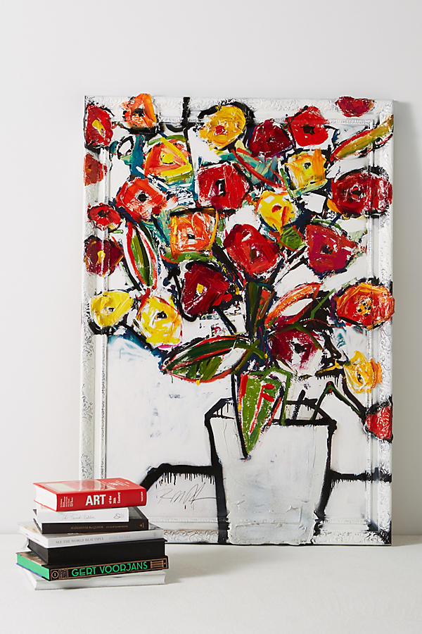 Slide View: 1: Parisian Flora Wall Art