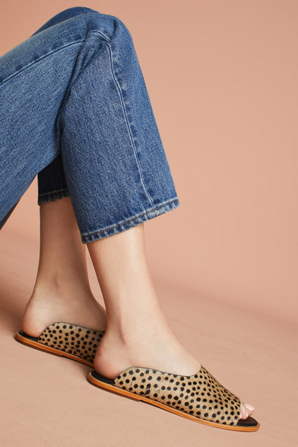 womens cheetah slides