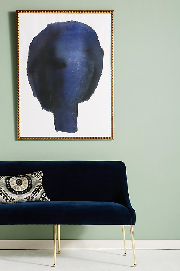 Slide View: 1: Blue Head Wall Art