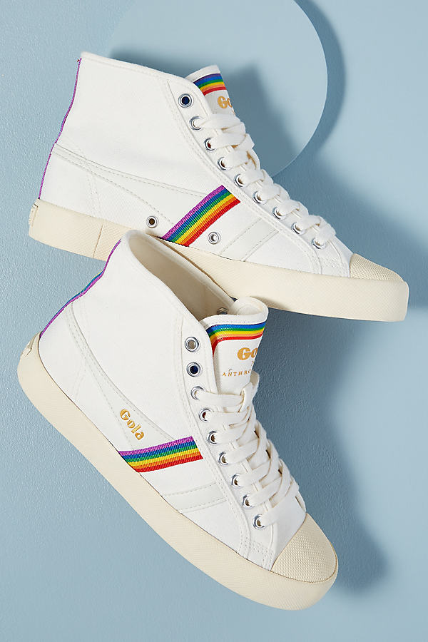 Gola Anthropologie X  High-top Trainers In White