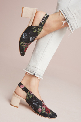 Anthropologie Slingback Heels Slingback heel Slingback Heels