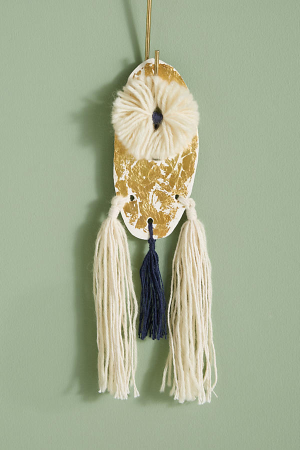 Slide View: 1: Lombard Ceramic Fringe Wall Art