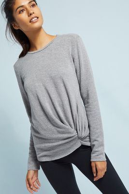 Stateside Twisted Sweatshirt In Grey