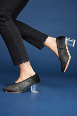 Emma Go Ivy Lucite Heels