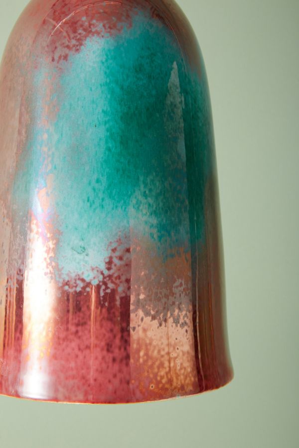 Ceramic Luster Pendant Anthropologie