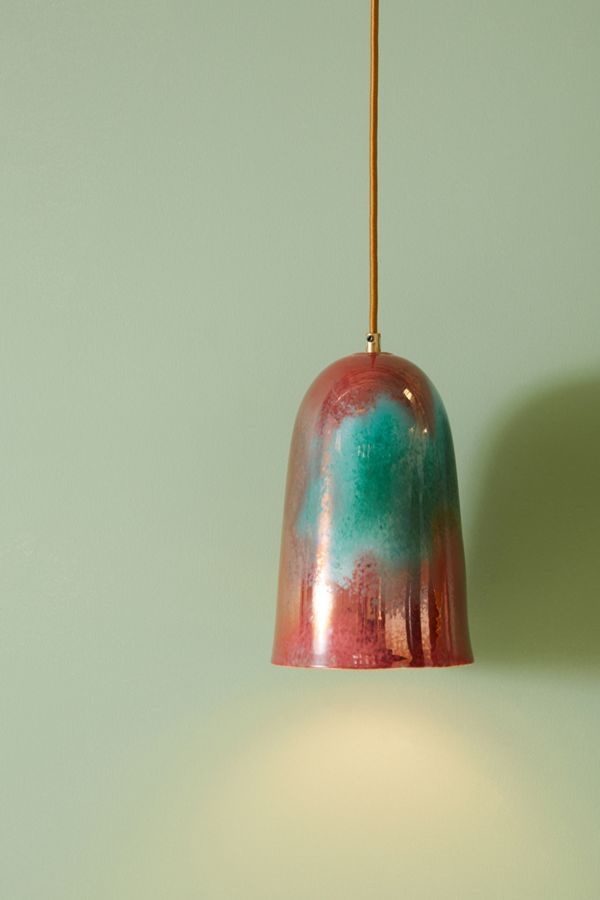 Ceramic Luster Pendant Anthropologie