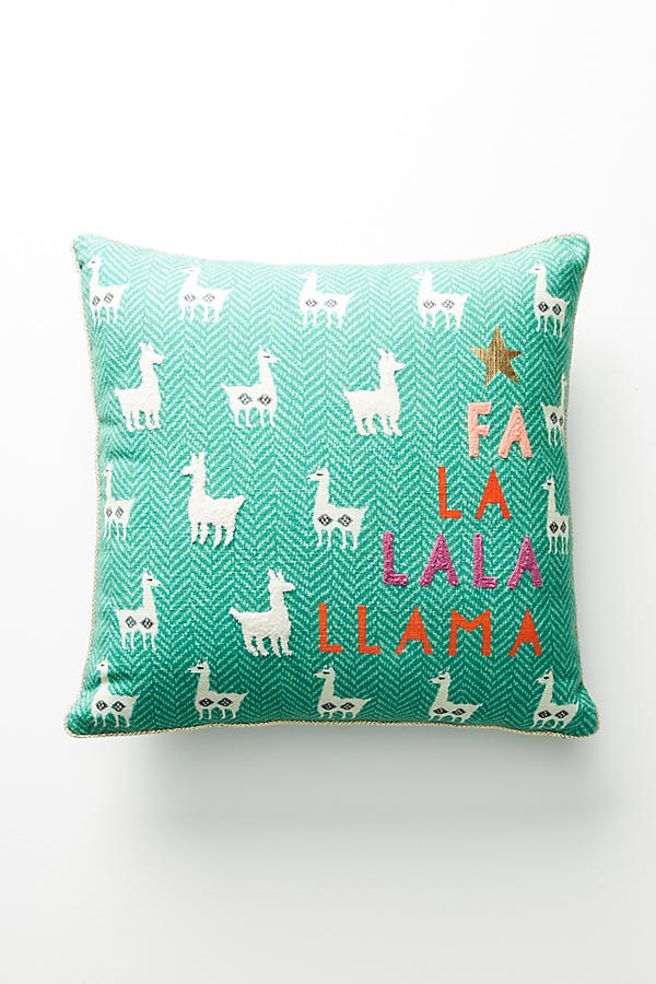 Slide View: 1: Fa La Llama Pillow