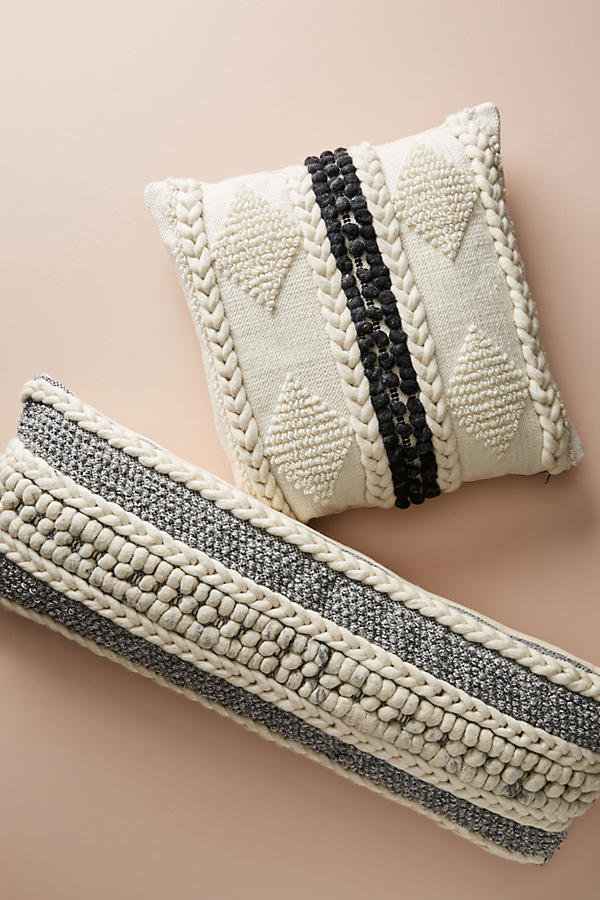 Slide View: 4: Braided Bauble Pillow